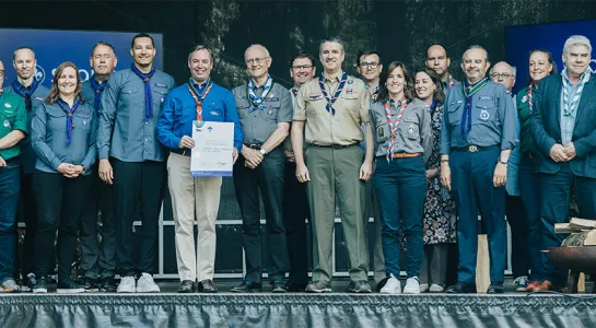 HRH Prince Guillaume of Luxembourg awarded Bronze Wolf