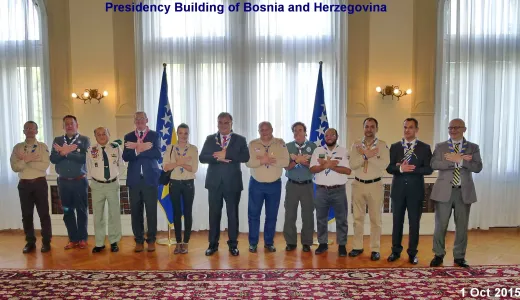 Dr. Mladen Ivanic, one of the three Presidents of Bosnia & Herzegovina