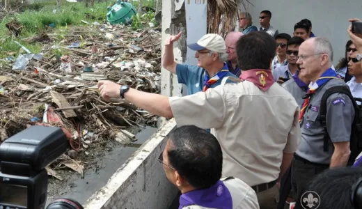 Mindboggling disaster left behind by the typhoon