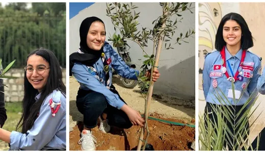 Tunisian Scouts lead climate change action