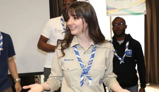 Bianca, Scout & Messenger of Peace, Romania