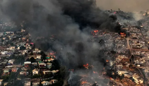 Chile Scouts support wildfires relief and recovery