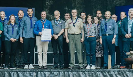 HRH Prince Guillaume of Luxembourg awarded Bronze Wolf