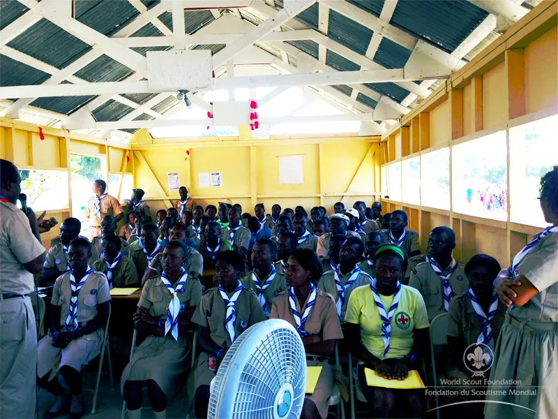Welcome and briefing of the Scouts