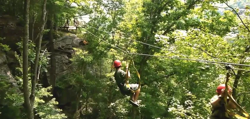 The longest and fastest ZIP line at the SBR