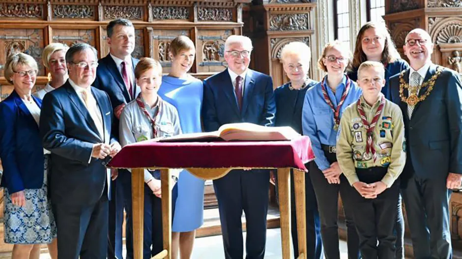 German Guiding and Scouting awarded international peace prize