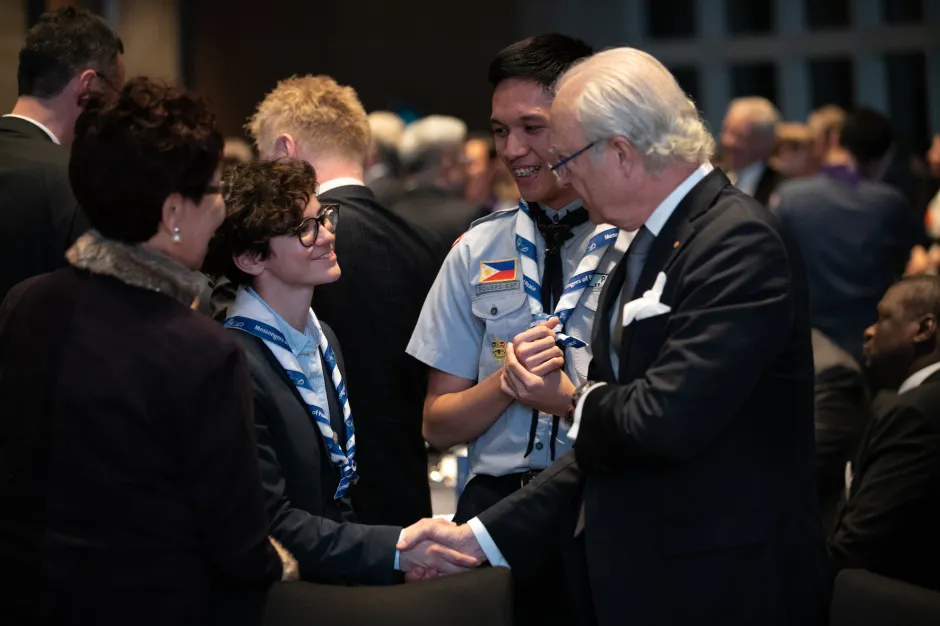 HM The King of Sweden, speakers and guests at the WSF Investor Conference