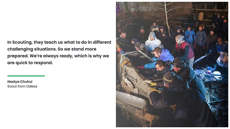 Ukraine: Stories from Scouts in the field