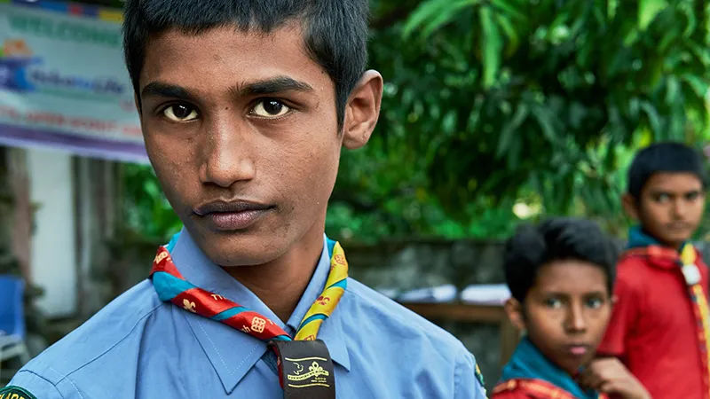 Transforming lives through Scouting