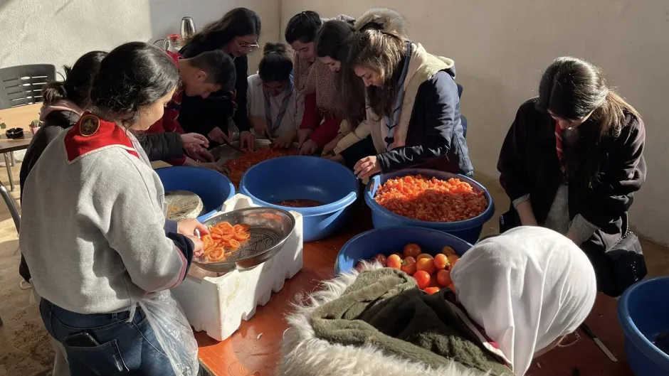 Scout solidarity in Türkiye and Syria