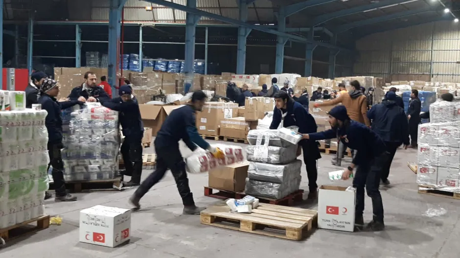 Scout solidarity in Türkiye and Syria