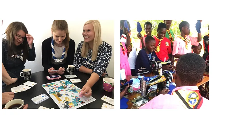 Finnish & Ugandan Scouts breaking taboos