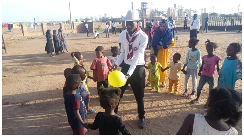 Sudanese Scouts build peace amidst conflict
