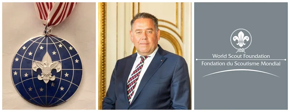 BSA Silver World Award for WSF CEO.