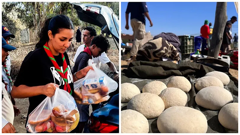 Emergency response: Scout aid for Morocco and Libya