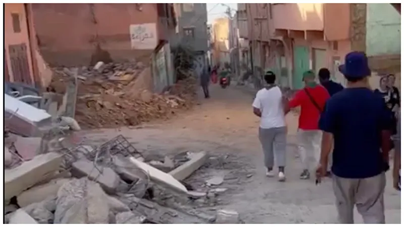 Emergency response: Scout aid for Morocco and Libya