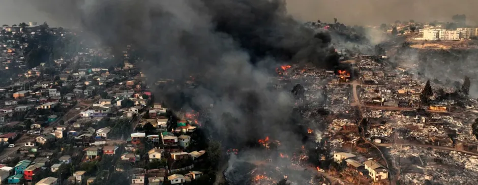 Chile Scouts support wildfires relief and recovery