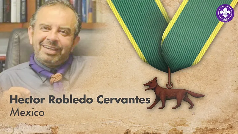 Mexico´s Hector Robledo Cervantes receives Bronze Wolf Award