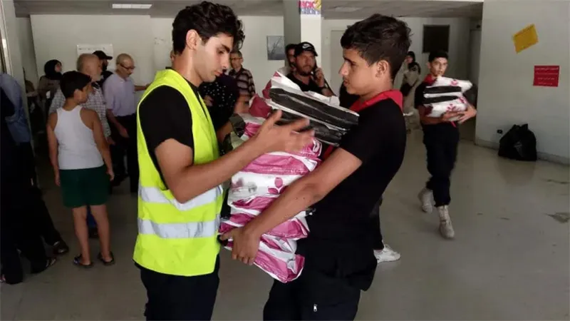 "Sanad": Scouting’s Humanitarian Response in Palestine, Lebanon, and beyond