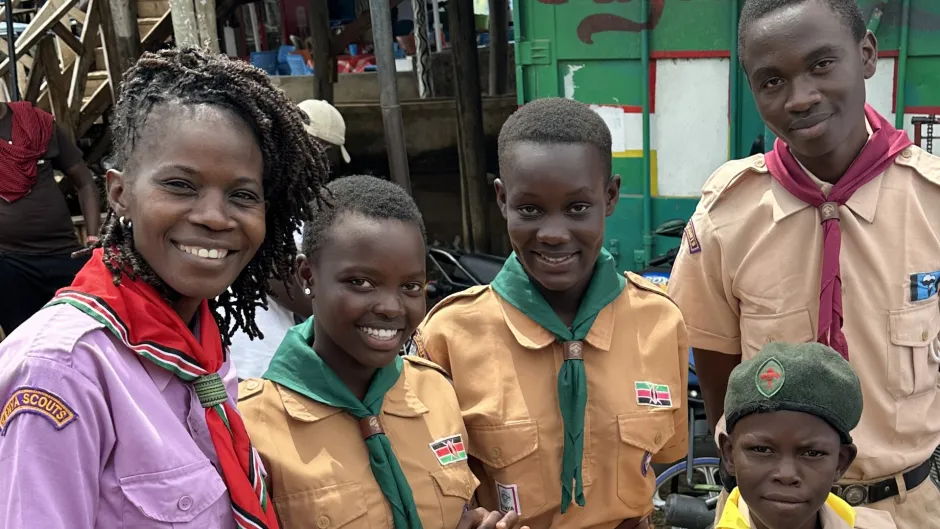 Beatrice and Kisumu Scouts