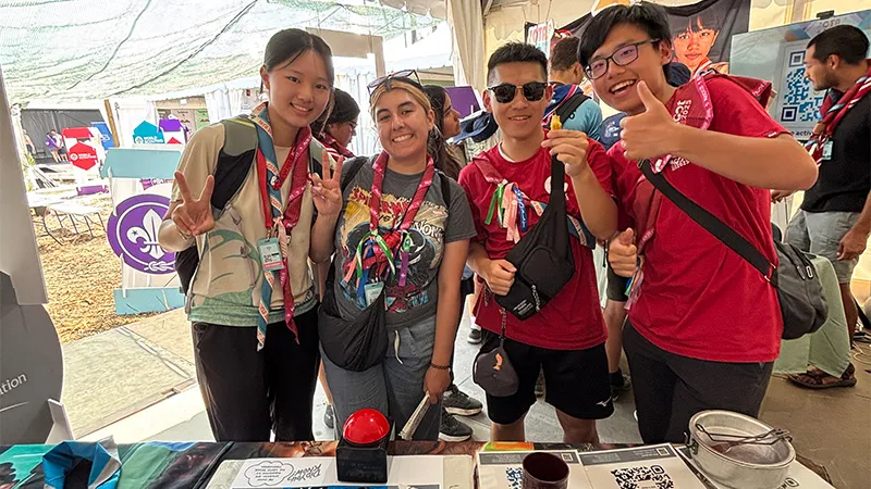 WSF Booth at the Moot 2025