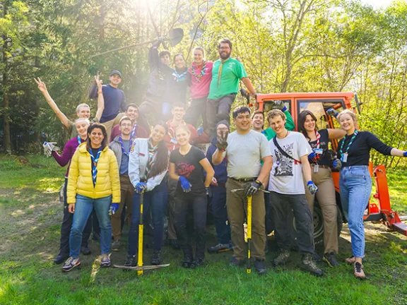 Young BP Fellows Service Project. 75th BP Fellowship Event