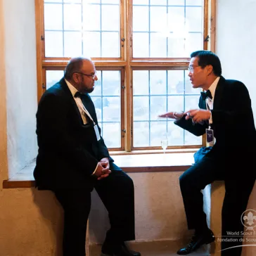 Hamad Al-Yayha and Buyng-soo Baik