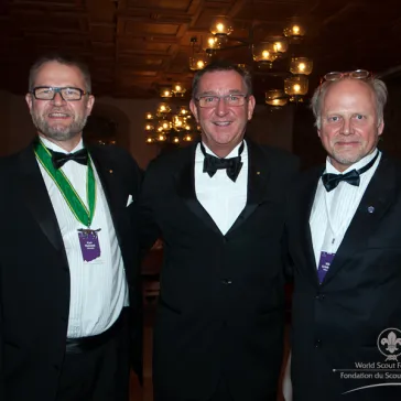 Kari Heinstö, John Geoghegan and Nils Grönberg