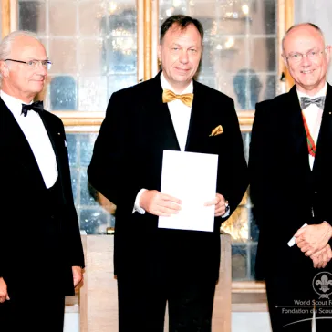 Walter Schadenfroh (LI) presented as new BP Fellow