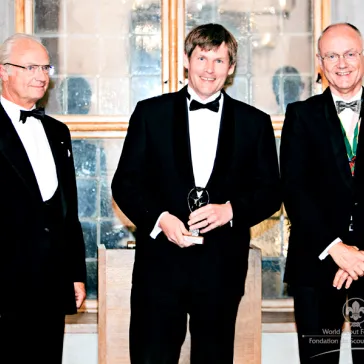 Johan Strid (SE) presented as new member of the Benefactor Circle