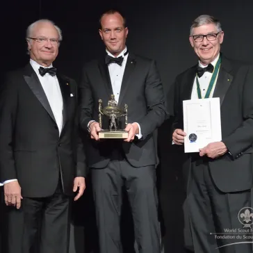 Mr Fabian Liechti (CH) presented to His Majesty as a new International Circle member