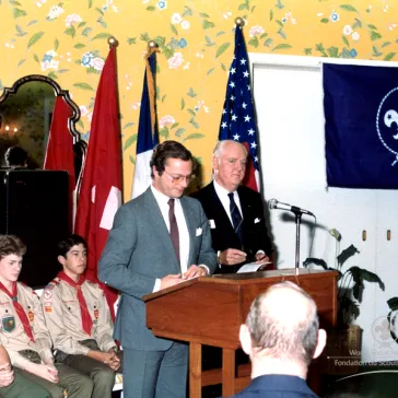 2nd Reception WSF. Chicago, United States, November of 1982.