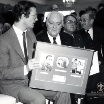 2nd Reception WSF. Chicago, United States, November of 1982.