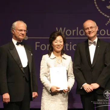 Presentation of Mrs. Ma Sang Ok