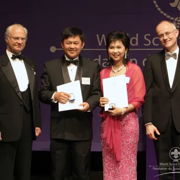 Presentation of Mrs. & Dr. Sanguansin