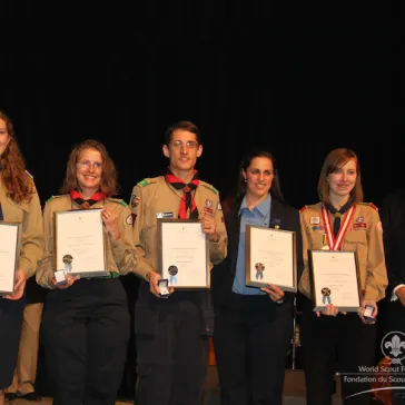 Presentation Youth BP Fellows during the Canada Dinner