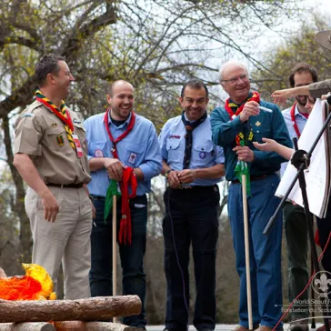 His Majesty signed the Camp opening declaration