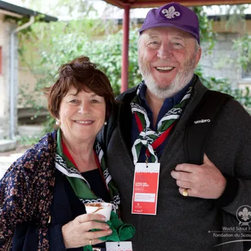 Howard & Meriel Kilroy enjoying the San Jorge Camp.