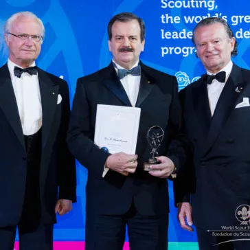 Mr Areola Santander (MX) presented to His Majesty as Benefactor Circle member