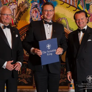 Mr Mike Bosman - Past Chairman - thanked for his two years as Chairman