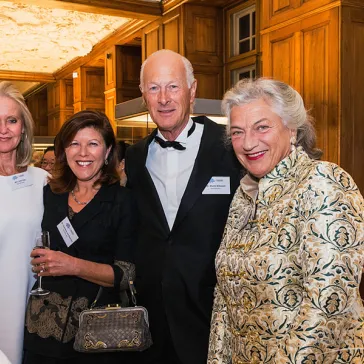 Gitty Hug, Charlotte von Koerber, Martin Bölsterli and Ellen Ringier