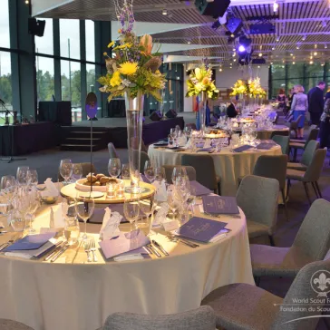 The Fellowship Dinner at The Glasshouse at the Stadium