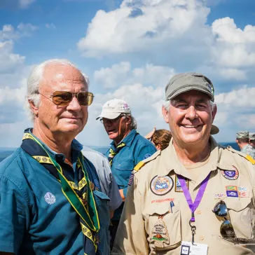 HM The KIng and Mr Rex W. Tillerson