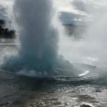 The famous Geysers in Iceland