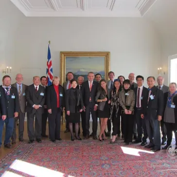 Reception with the President of Iceland