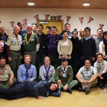 At the National Scout Centre - location of the 2017 World Scout Moot