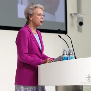 Her Royal Highness closing the Leadership Seminar