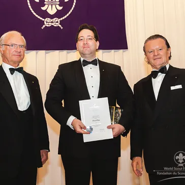 Mr Pascal Rodel (BE) presented to His Majesty as International Circle Member