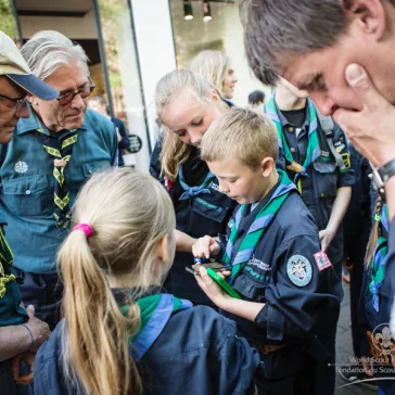 Each patrol finding its way by different means of navigation