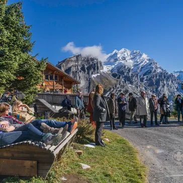 Enjoying a relaxed end of the Event